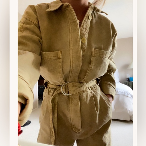 Free people size M jumpsuit Wayward Super Slouch Coveralls - Picture 8 of 8